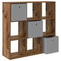 vidaXL Servírovacia skriňa Staré drevo 102 x 31 x 99,5 cm