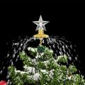 vidaXL Snežiaci vianočný stromček dáždnikovým podstavcom zelený 75 cm