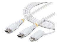 2m 6.6ft USB-C Cable with Lightning - 2M-U2-LNTC-CABLE
