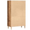 vidaXL Highboard Old Wood 70x31x115 cm Engineered Wood