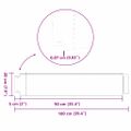 vidaxl Plot okolo trávnika 100 x 20 x 0.07 cm Pozinkovaná oceľ