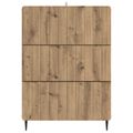 vidaXL Zásuvkový kabinet 66 x 34,5 x 92 cm Kompozitné drevo