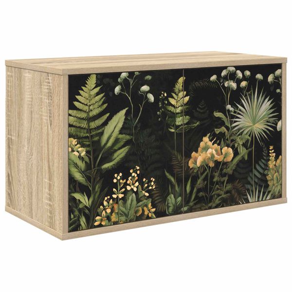 vidaXL Nástenný TV kabinet RHENEN 69 x 33 x 40 cm Dub sonoma