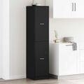 vidaXL Lekárenský kabinet Čierny dub 40 x 41 x 174.5 cm