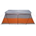 vidaXL Rodinný stan 487 x 340 x 216 cm Šedá a oranžová
