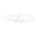 vidaXL Fóliovník s oceľovým rámom biely 120 m² 24x5x2,3 m