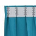 vidaXL Záclony na zatemnenie s krúžkami 2 ks Tyrkysová 245 x 140 cm
