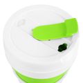 Skladací silikónový hrnček NILS Camp NC4103 600ml svetlozelený