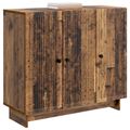 vidaXL Servírovacia skriňa Staré drevo 89 x 34,5 x 80 cm