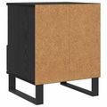 vidaXL Skriňa pod posteľ Čierny dub 40 x 35 x 50 cm Kompozitné drevo