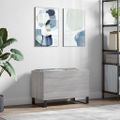 vidaXL Skrinka na platne sivá sonoma 74,5x38x48 cm kompozitné drevo