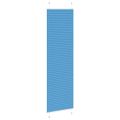 vidaXL Plisovaná roleta modrá 55x200 cm šírka látky 54,4 cm polyester