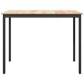 vidaXL Barový stôl 140 x 80 x 105 cm Masívne borovicové drevo Prírodná