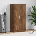 vidaXL Skrinka na topánky hnedý dub 55x35x108 cm imitácia dreva