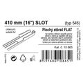 Stierač FLAT BULK (SLOT) 16"/410 mm
