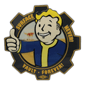 Plaketa Fallout - Vault Boy