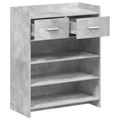 vidaXL Skriňa na topánky 73,5 x 36 x 92 cm Kompozitné drevo