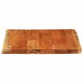vidaXL Stolová doska 80x80x2,5 cm štvorcová masívna akácia živá hrana