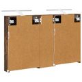 vidaXL Set kabinetov do kúpeľne 3 ks 100 x 10,5 x 60,5 cm