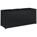 vidaXL Úložný box, čierny 105x34,5x45 cm, látka