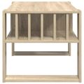 vidaXL Konferenčný stolík Sonoma dub 92 x 49,5 x 45 cm