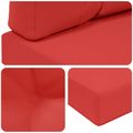 vidaXL Vankúš na vonkajšiu pohovku Polyester Červená 60 x 60 cm