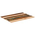 vidaXL Obdĺžniková stolová doska 60x80 cm, 15-16 mm, recyklovaný masív