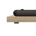 vidaXL Konzolový stôl Sonoma dub 101 x 35 x 80,5 cm Kompozitné drevo