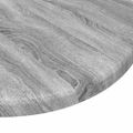 vidaXL Vrchná doska Ø 30 x 1,5 cm Okrúhly Kompozitné drevo Sivý Sonoma
