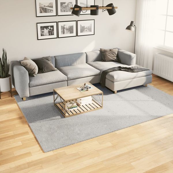 vidaXL Koberec HUARTE s krátkym vlakom umývateľný sivý 200x280 cm