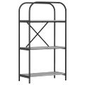 vidaXL Regál na knihy 3 úrovní 60 x 30 x 109 cm Kompozitné drevo