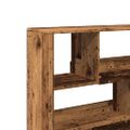 vidaXL Deliaca stena staré drevo 100x33x94,5 cm kompozitné drevo