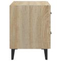 vidaXL Nočné stolíky 2 ks dub sonoma 40x35x47,5 cm