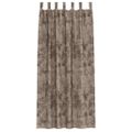 vidaXL Sametové závesy 2 ks Kapučínová 225 x 140 cm Zamat
