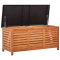 vidaXL Záhradný úložný box 117x50x55 cm masívne eukalyptové drevo