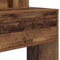 vidaXL Toaletné stolíky do spálne Staré drevo 80 x 39,6 x 135 cm