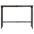 vidaXL Barový stôl 150x55x107 cm masívne surové mangovníkové drevo
