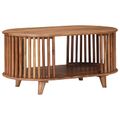 vidaXL Ručne vyrobený konferenčný stôl Teak hnedá 85 x 50 x 40 cm