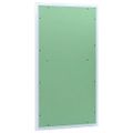vidaXL Access Panel Zelená a strieborná 55 x 105 cm