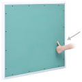 vidaXL Prístupový panel s hliníkovým rámom a sadrokartónom 600x600 mm