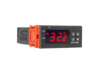 Digitálny termostat STC-1000, rozsah -50~99°C, napájanie 230VAC