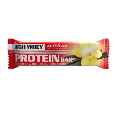 Proteínová tyčinka High Whey - ActivLab, vanilka, 80 g