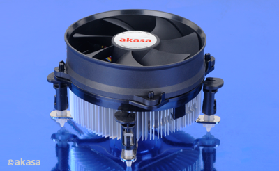 AKASA chladič CPU - Intel - hlinikové jadro
