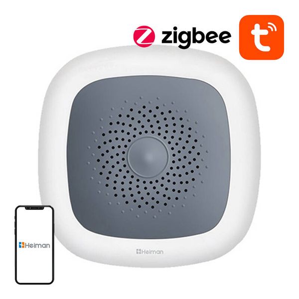 Inteligentný snímač teploty a vlhkosti Zigbee Heiman HS1HT Tuya