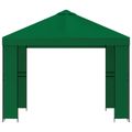 vidaXL Altánok 3 x 3 m Zelená Polyester a oceľ 190 gsm