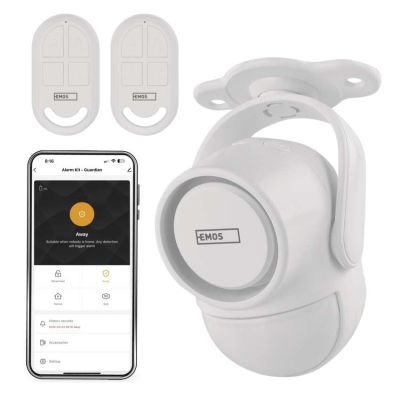 GoSmart alarm IP‑126L GUARDIAN s pohybovým senzorom, 6× dverový/okený senzor, WiFi