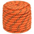 vidaXL Lodné lano oranžové 16 mm 25 m polypropylén