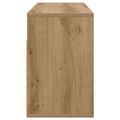 vidaXL Nízka skriňa 87 x 27,5 x 43 cm Remeselný dub