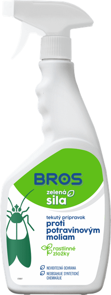 06295 Bros Zelená sila - tekutý prípravok potravinové mole 500 ml