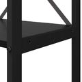 vidaXL Regál na knihy 60 x 30 x 155 cm Kompozitné drevo Čierny dub